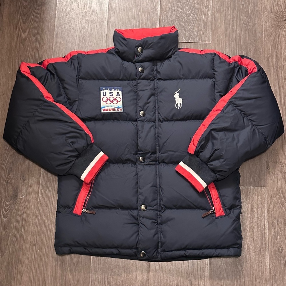 Polo Ralph Lauren Team USA 2010 Winter Olympics Opening Ceremony Puffer Jacket